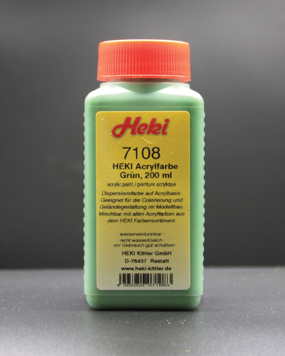 7108 Acrylfarbe Grün, 200 ml