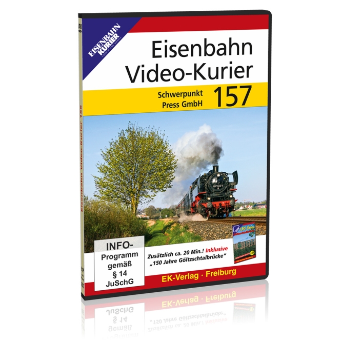 8557 DVD - Eisenbahn Video-Kurier 157