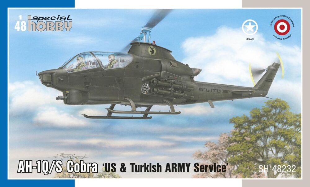 SH48232 AH-1Q/S Cobra -US & Turkish Army Service