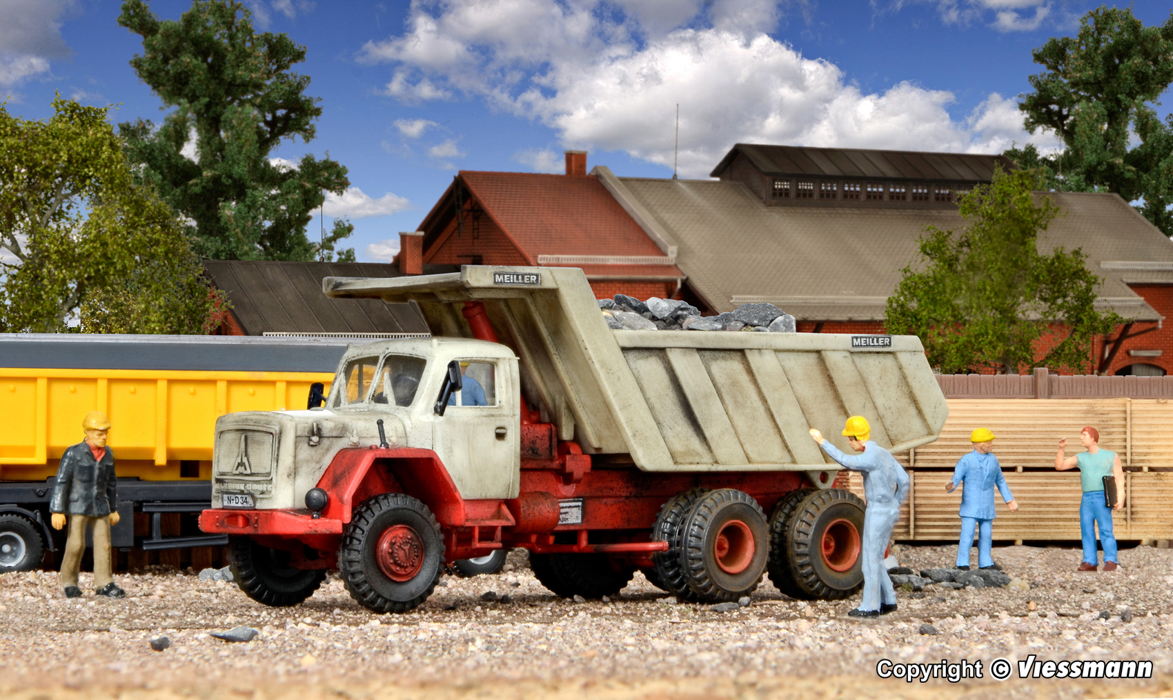 14031 Magirus Deutz Gesteinskipper 3-achs