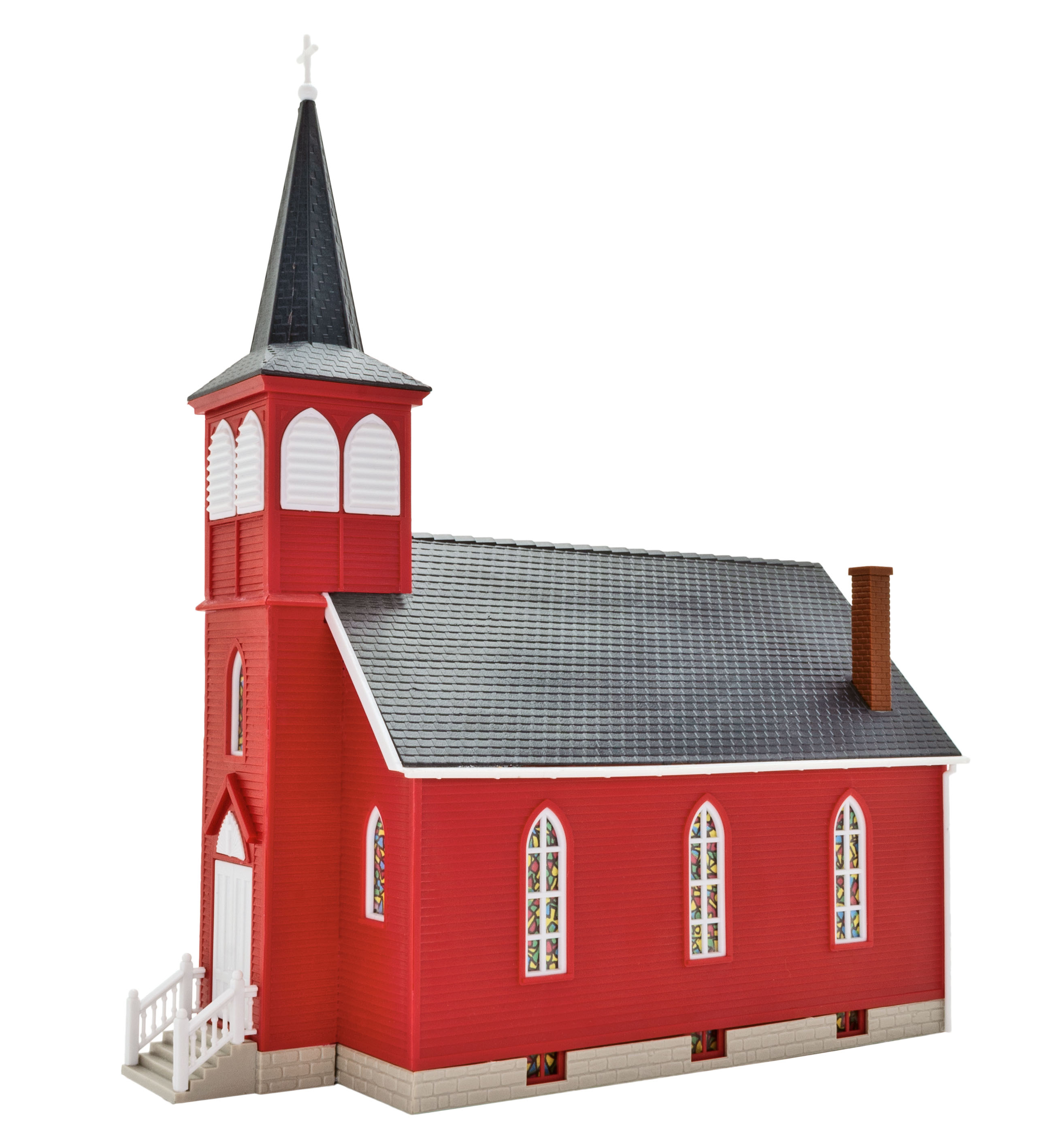 Kibri 38845 H0 Landkirche mit LED-Beleuchtung