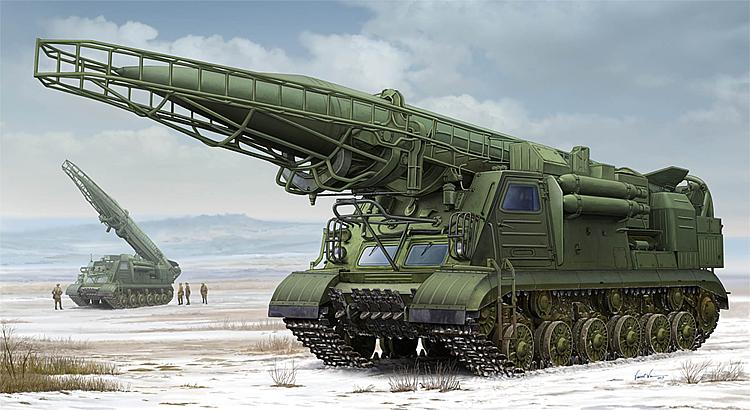 751024 Raketenstartrampe 2P19 mit R17 Scud