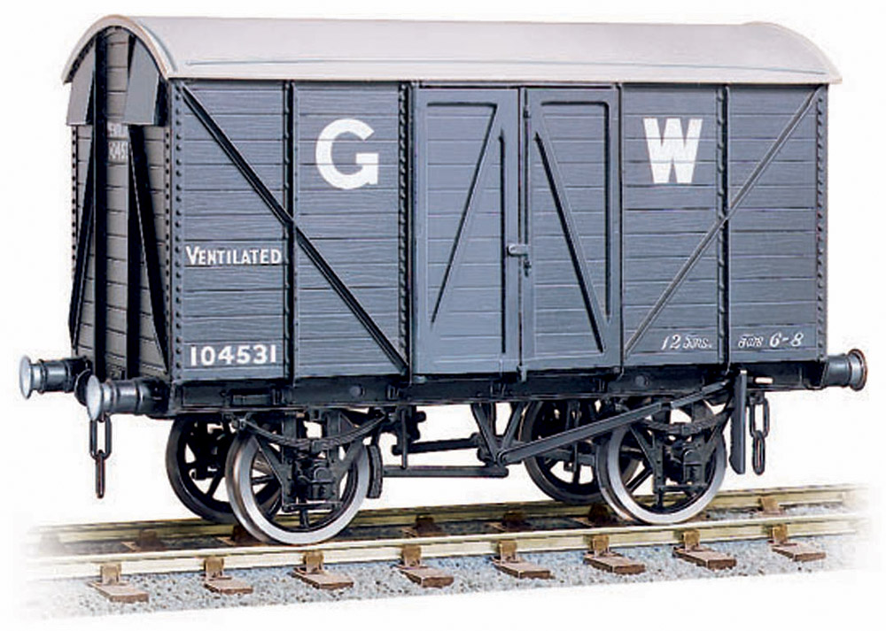 W-606 GWR 10 Tonnen belüfteter Kastenwagen