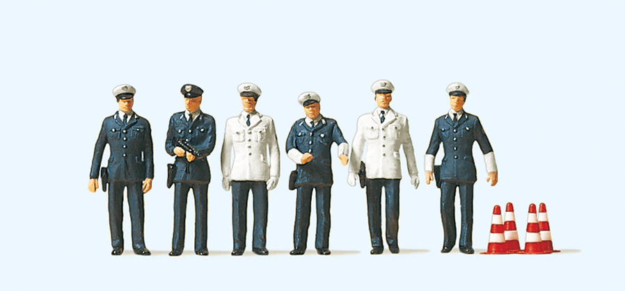 Preiser 10422 Polizisten BRD