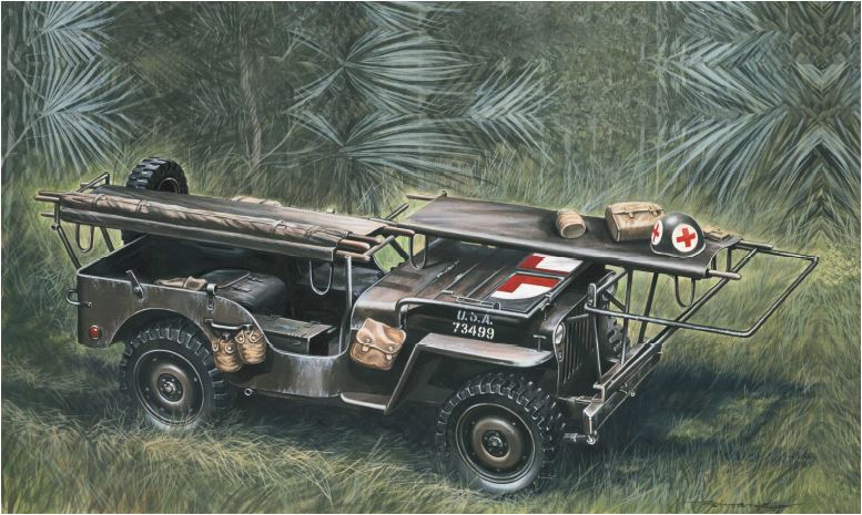 0326 Jeep 1/4t 4x4 Krankenwagen