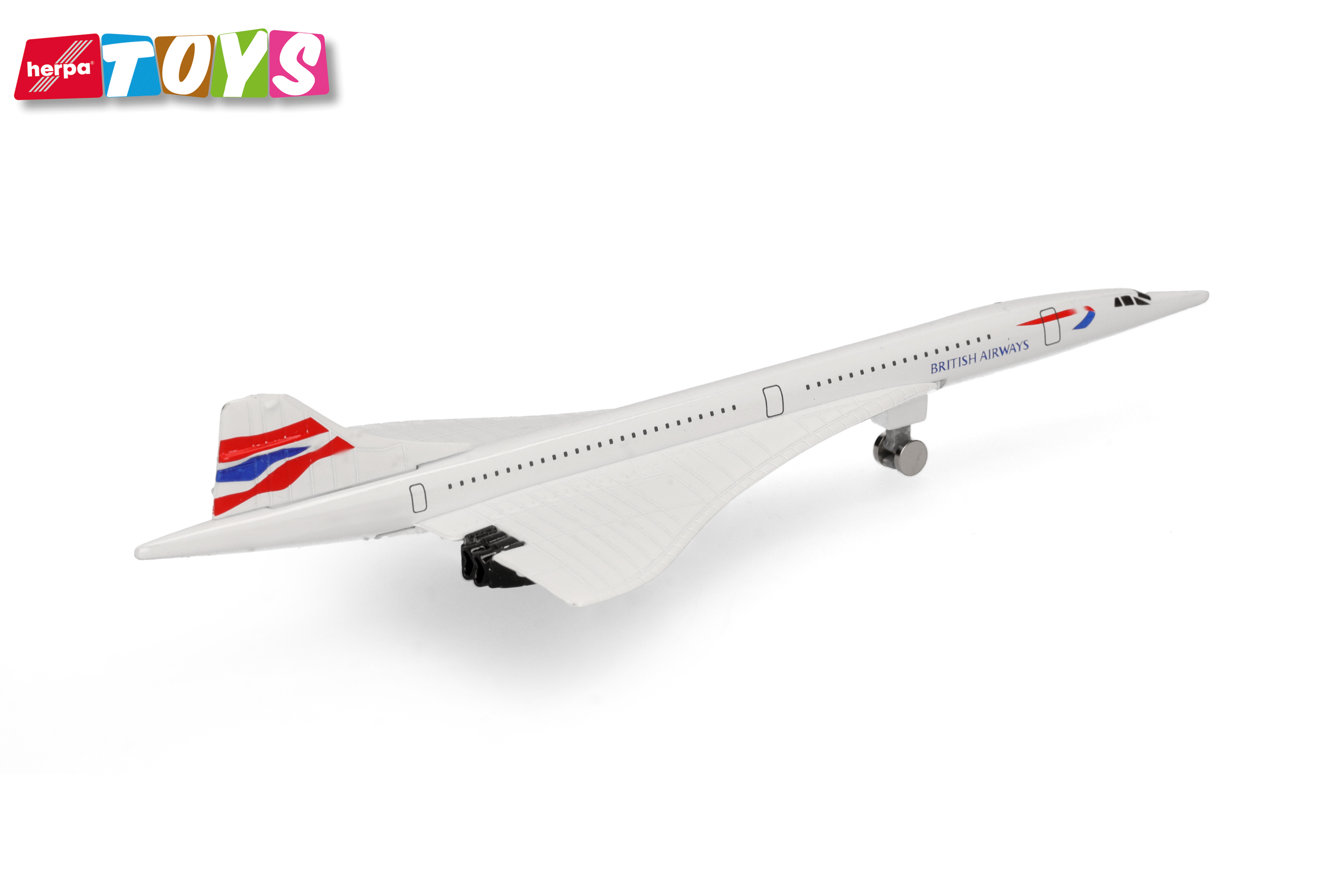 Herpa 86DAR98845 Herpa Toys: Concorde British Airways