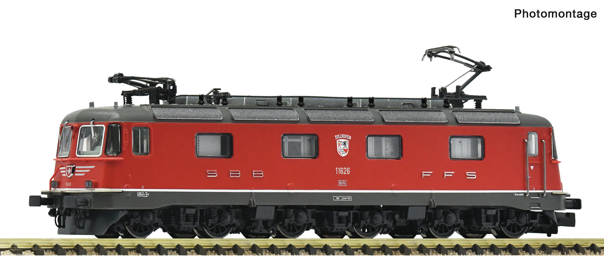 7570047 SBB E-Lok Re 6/6 11626 rot Ep.5/6
