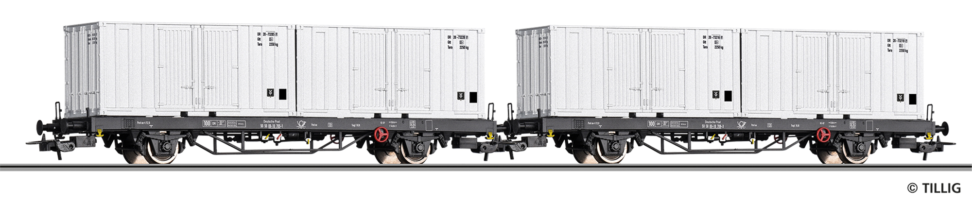 70056 Deutsche Post Containerwg. Set 2tlg. Ep4