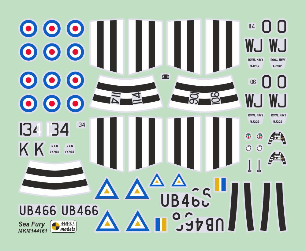 MKM144161 Hawker Sea Fury FB.11 'Far East' (2in1)