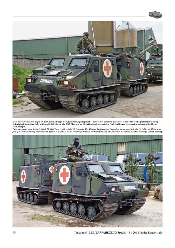 Tankograd TG5097 Bv 206 S im Dienste der Bundeswehr