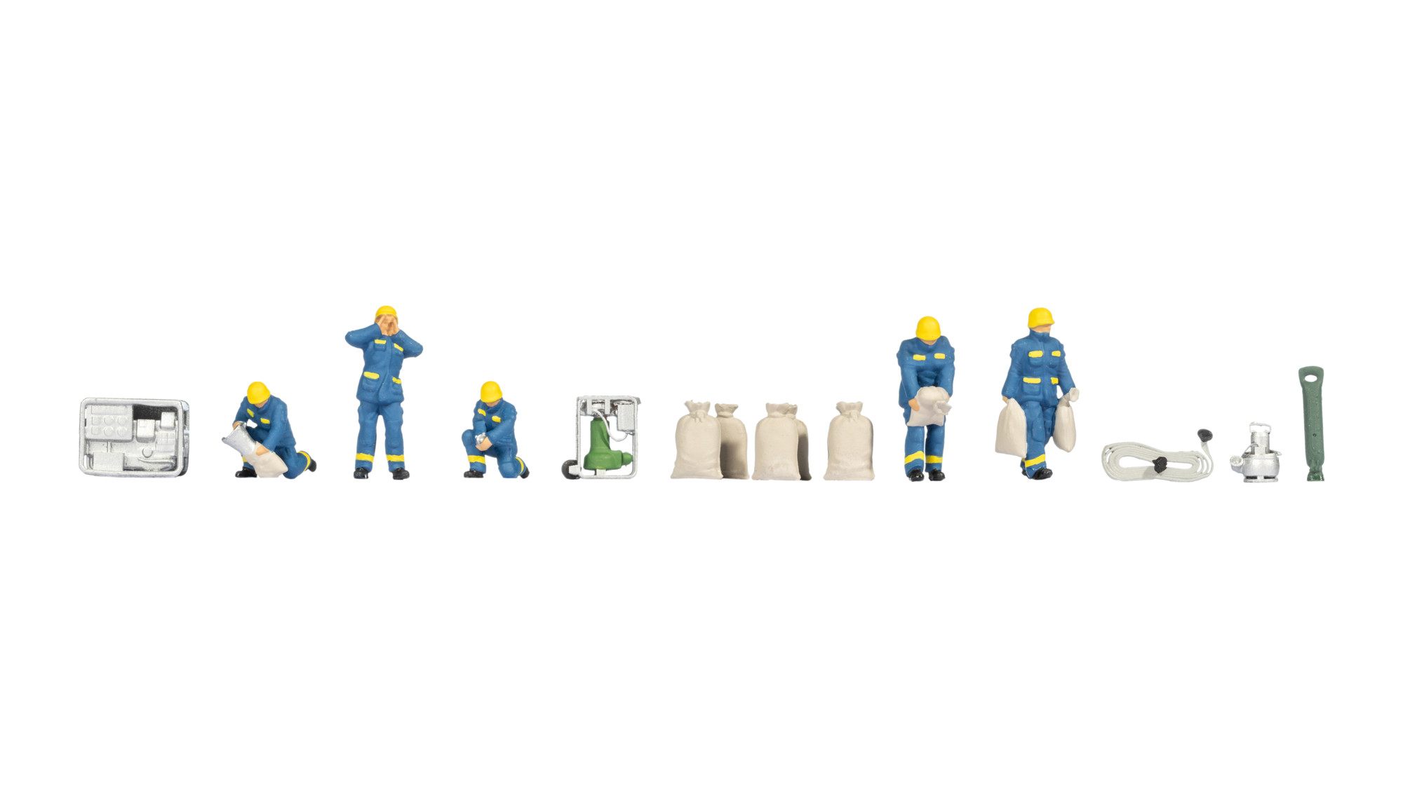 16258 Figuren-Themenwelt THW Hochwassereinsatz