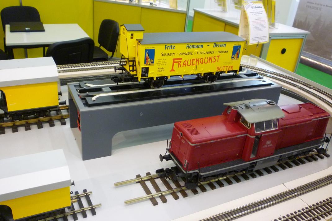 1341 Radreinigungsanlage Spur 1m