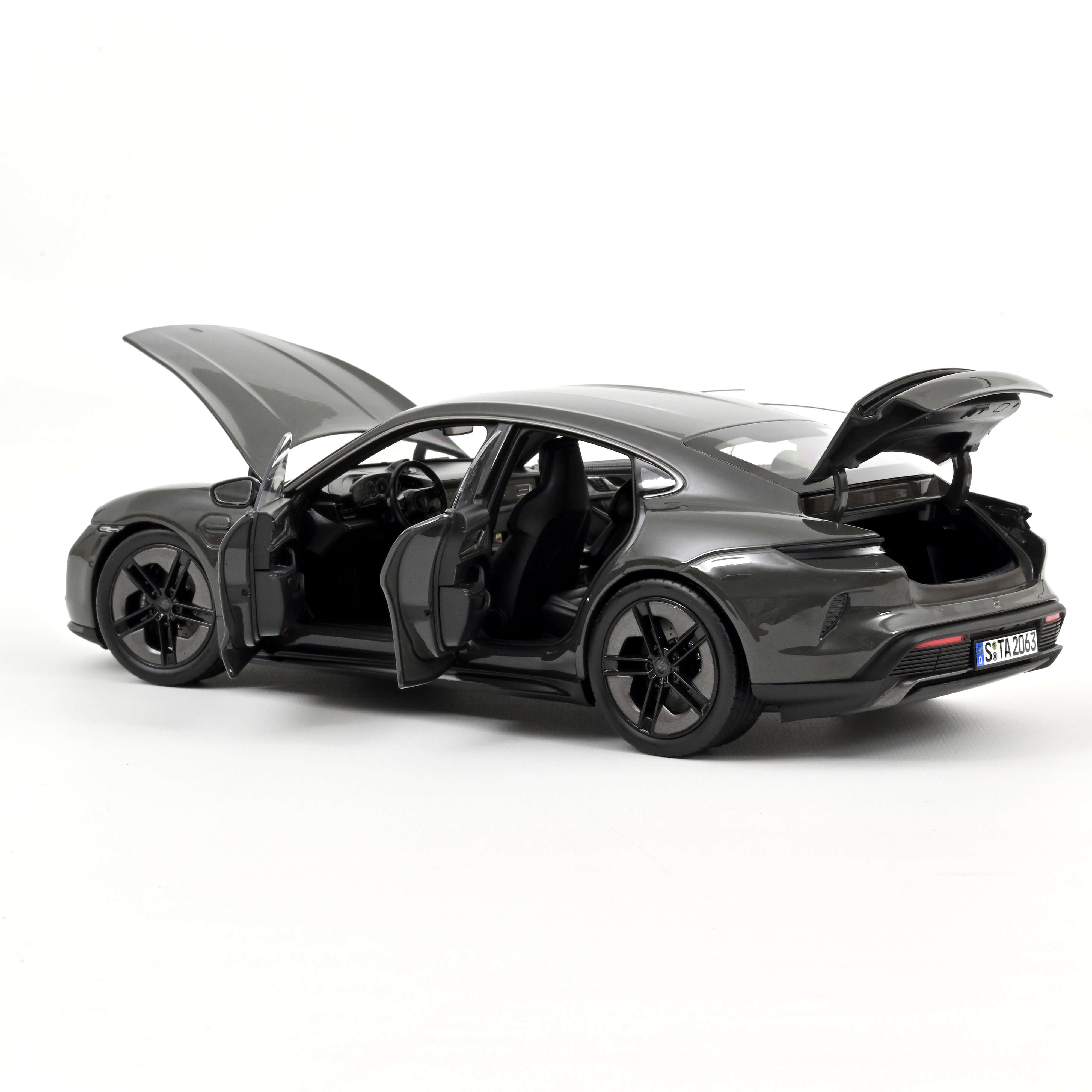 Norev 187654 Porsche Taycan Turbo S slate grey (2024)
