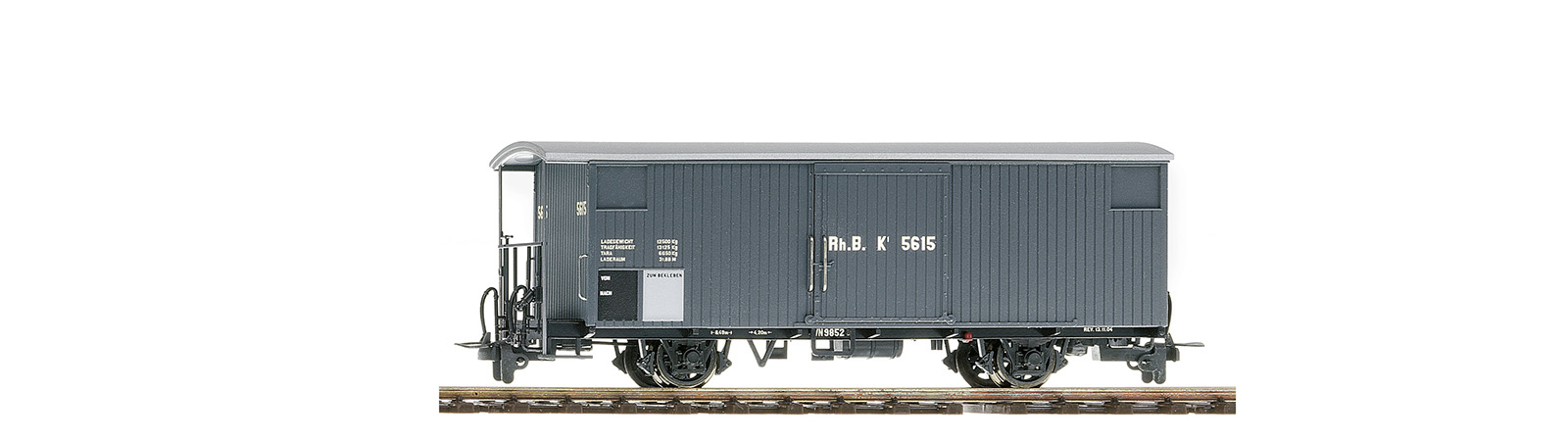 2293145 RhB gedeckter Güterwagen Ep.5