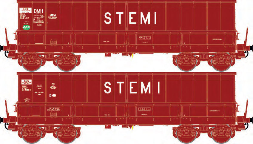 31117 SNCF Stemi Erzwagen DMH 2-tlg. Ep.5