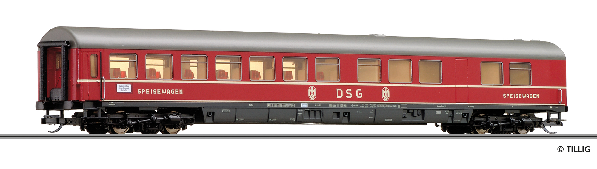 16598 "Speisewagen ""DSG"" der DB"
