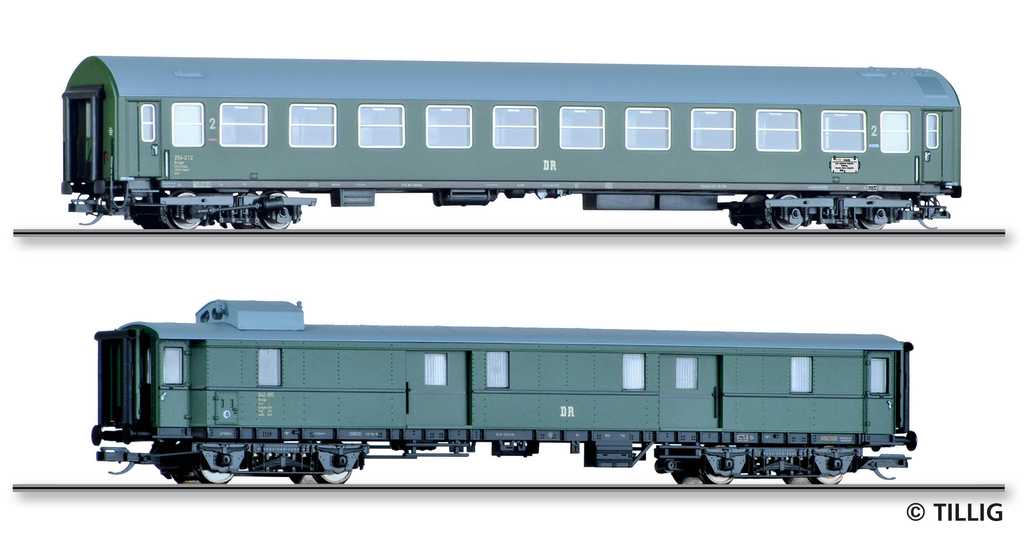 01095 "Reisezugwagenset ""D 118 Leipzig-Köln"