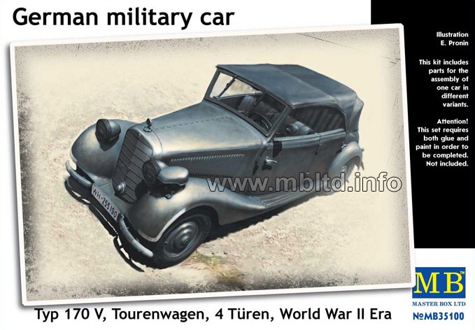Master Box Ltd. MB3510 German Military Men