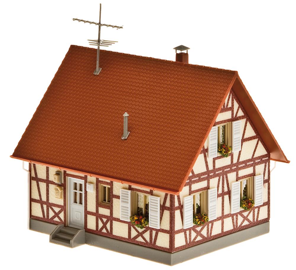 130222 Einfamilienhaus mit Fachwerk