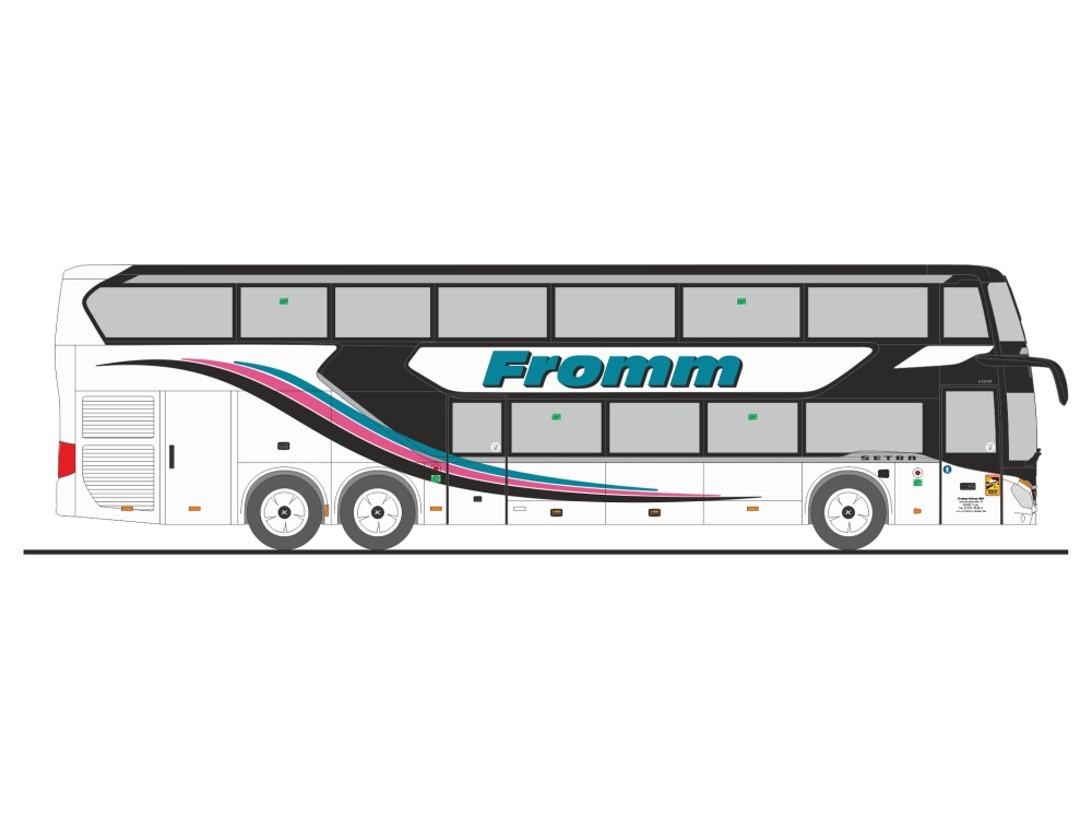 61813 Setra S531 DT Fromm Reisen Wain