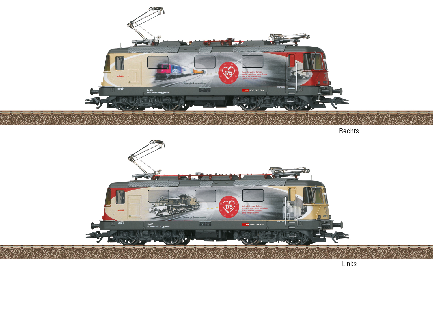 25875 SBB E-Lok Re 420 251-1 Ep.6