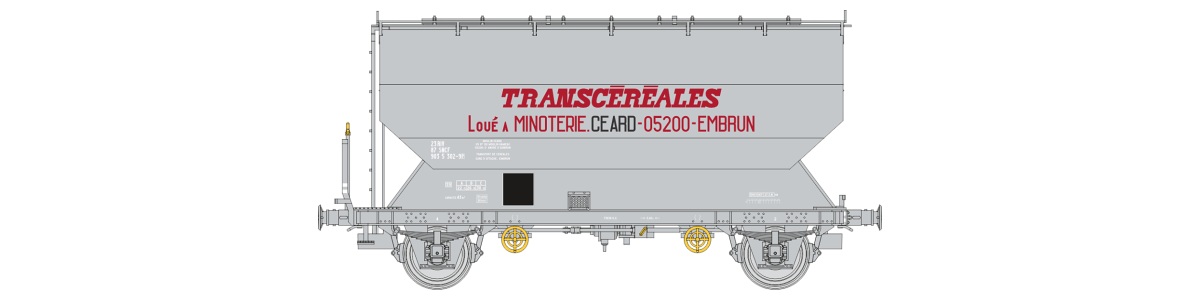 WB-882 SNCF TM CEA Getreidewagen Ep.4/5