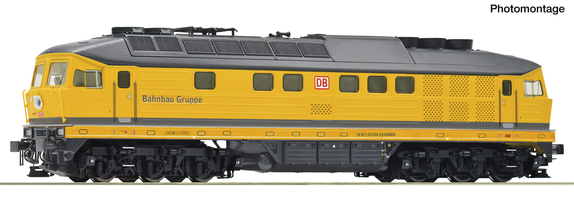 7320105 DBAG Bahnbau Diesellok 232 550-4 Ep.6 AC