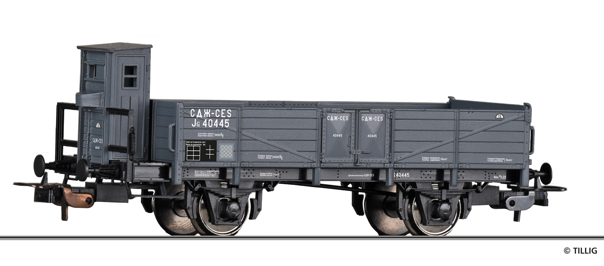 77011 CES offener Güterwagen JG Ep.2