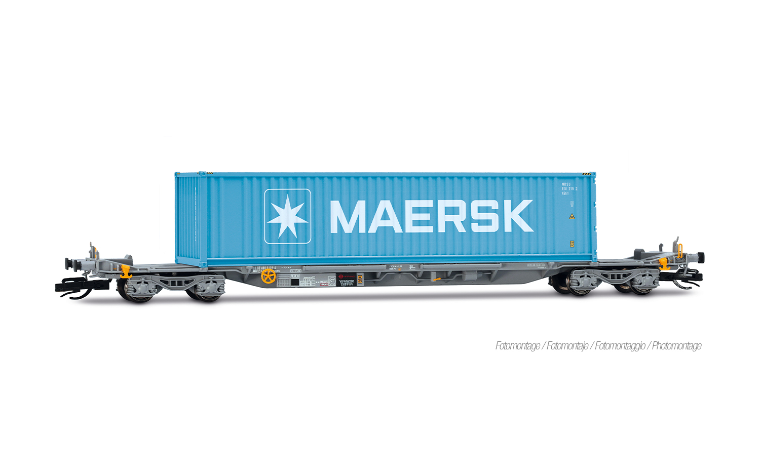 HN9765 MAERSK Containerwagen-Set 2-tlg. Ep.6