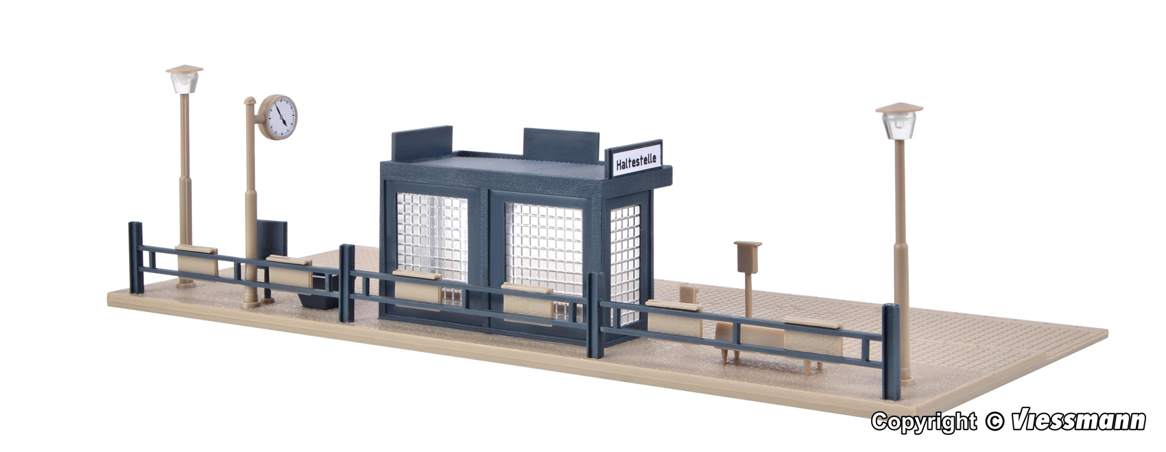 45154 Bushaltestelle mit LED-Beleuchtung