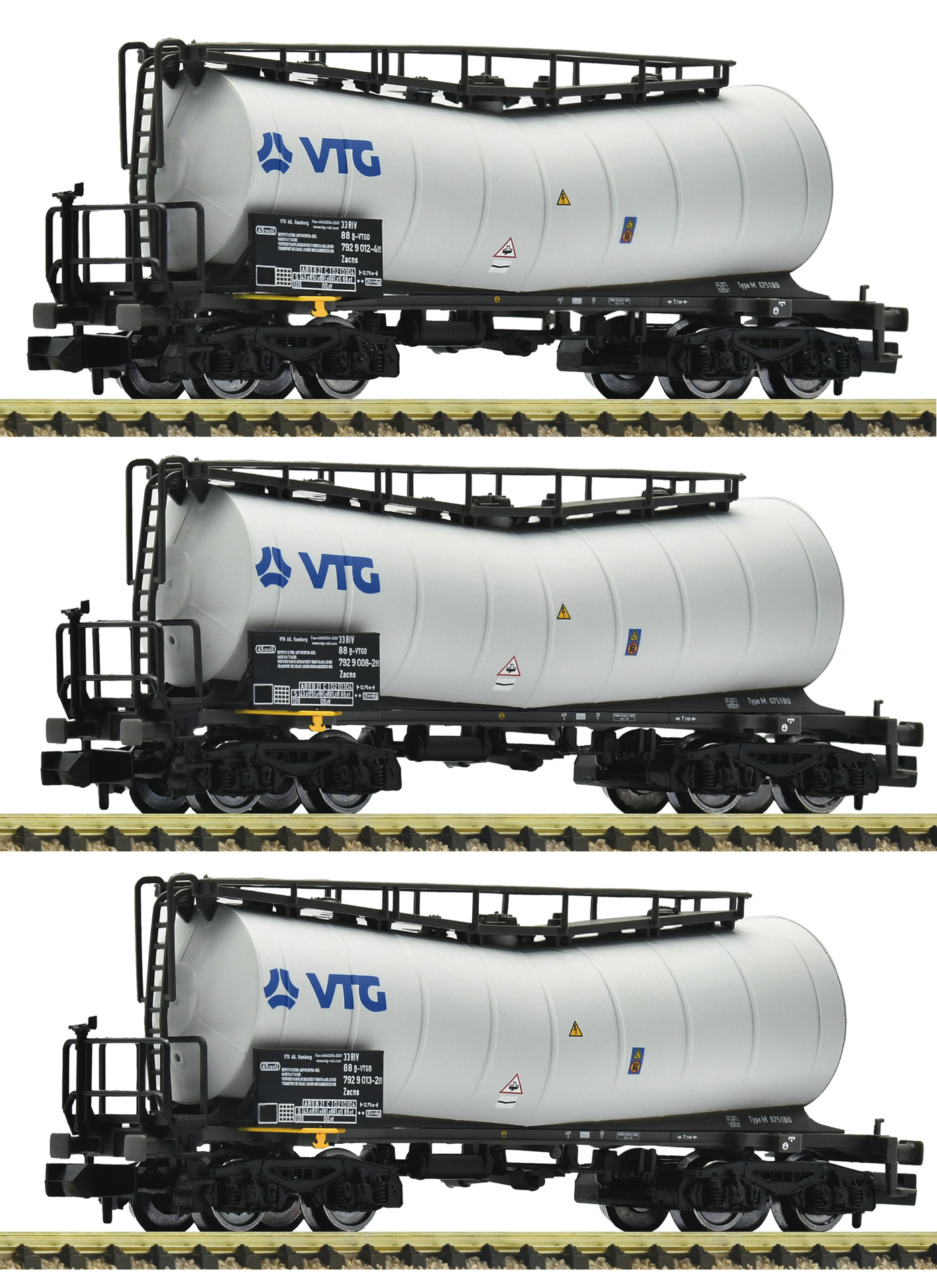 6660171 VTG Knickkesselwagen Set 3tlg. Ep.6