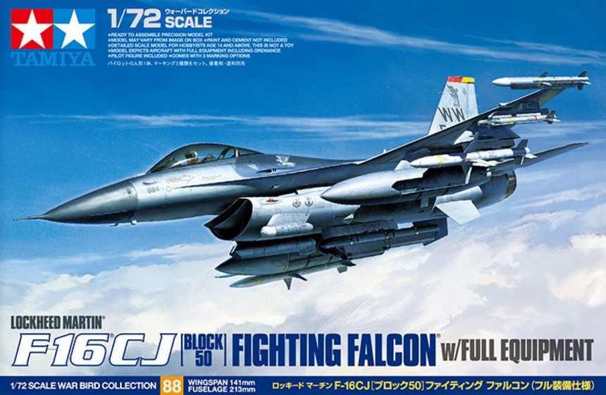 60788 F-16CJ Fighting Falcon m.Zurüstteilen