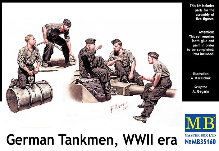 MB35160 German Tankmen WW II era