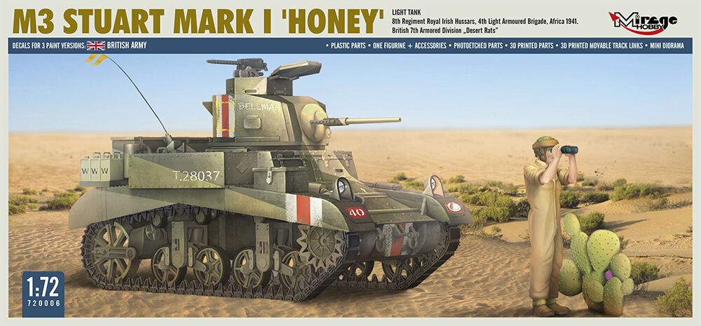 4072006 M3 STUART Mk I ´HONEY´ light tank