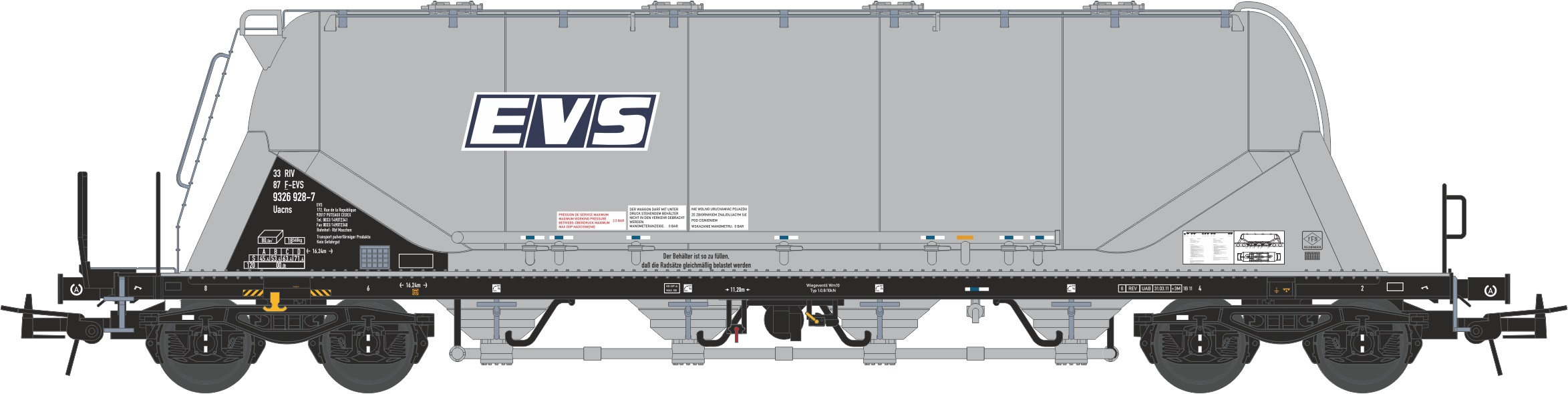 503855 EVS Staubsilowagen Uacns Ep.6 AC