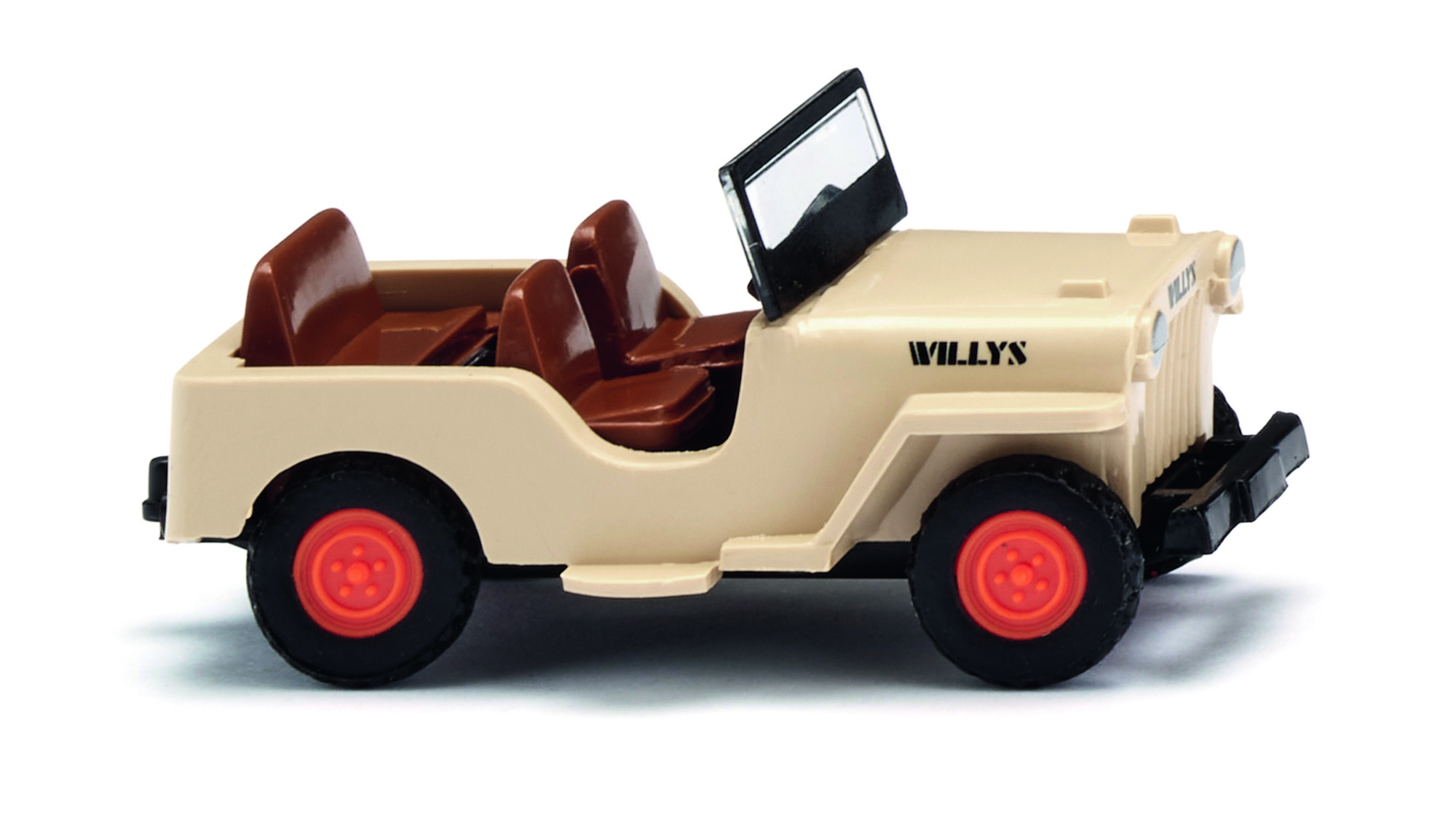 001001 Willys Jeep CJ-3A elfenbeinbeige