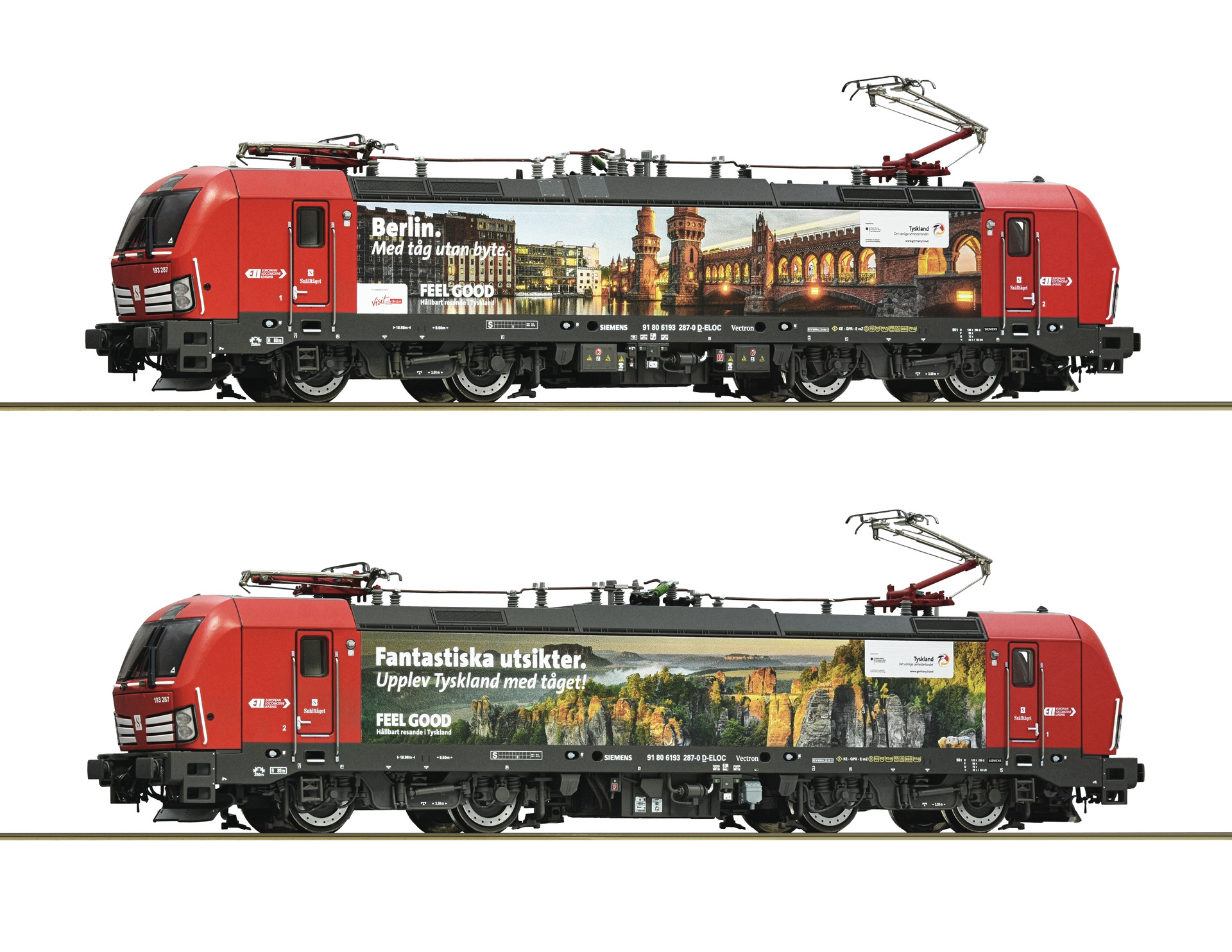 Roco 7520119 Snälltaget E-Lok 193 287-0 Ep.6 AC