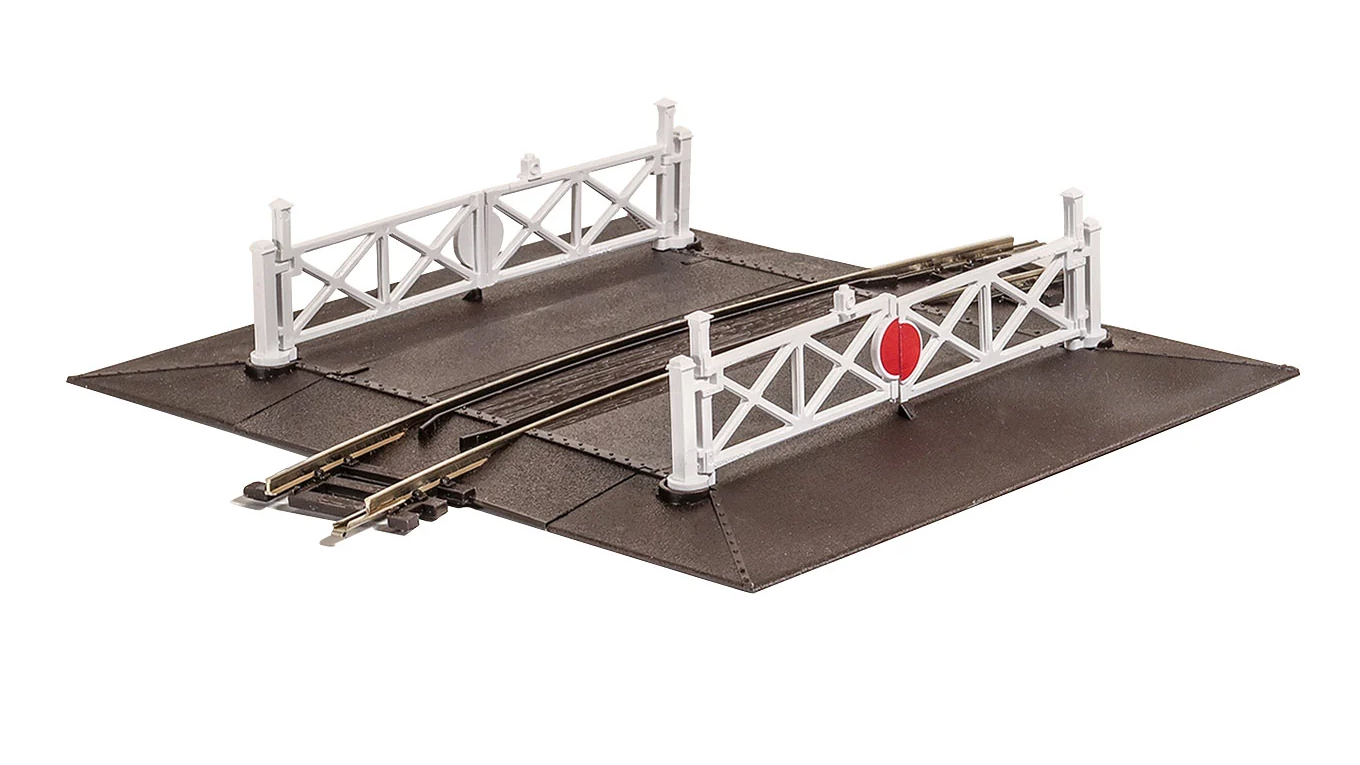 ST261 C100 Bahnübergang gebogen R2 - 438 mm