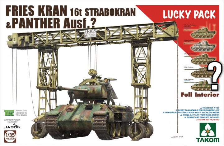 2108 Fries Kran 16t & Panther Ausf. ?