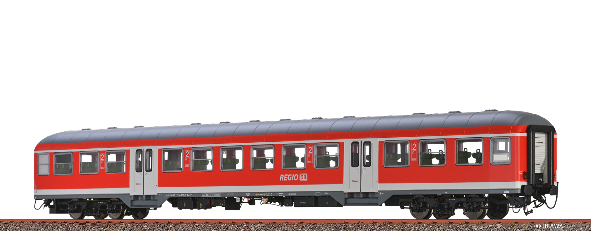46654 DBAG Nahverkehrswg. 2.Kl. Bnrz436.0 Ep.6