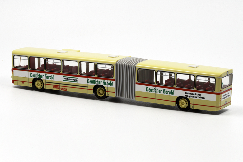 Rietze 75103-3 MAN SG192 Rheinbahn/Deutscher Herold