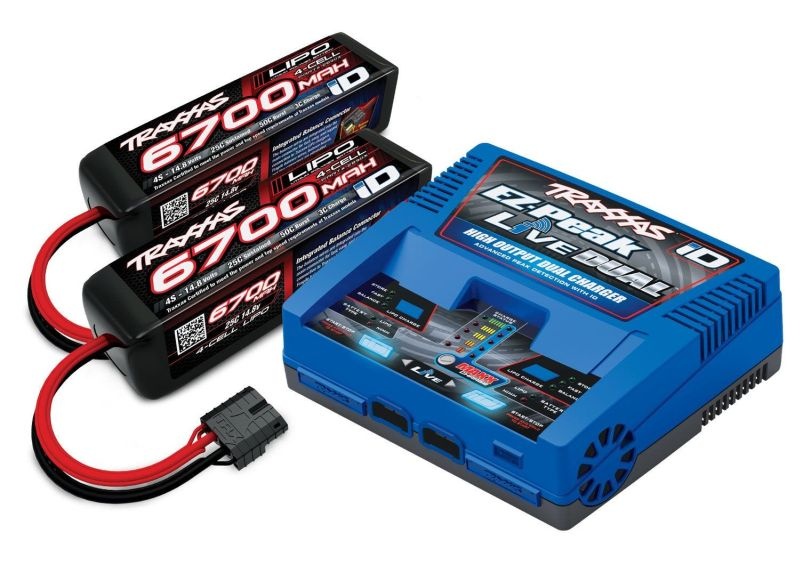 TRX2997G EZ-Peak Live Dual Lader 26A & 2x LiPo 6