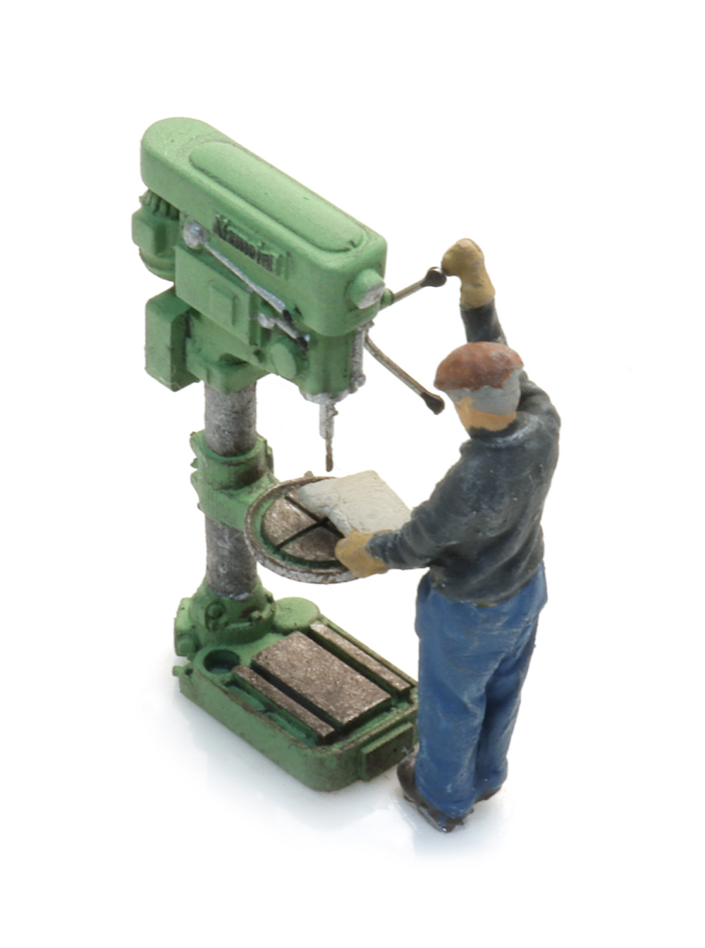 312.050 Säulenbohrmaschine mit Figur