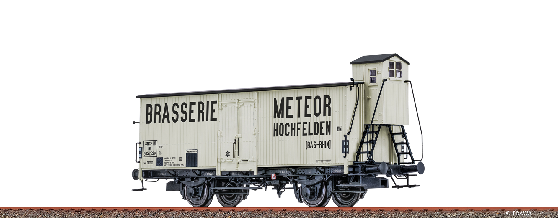 51258 SNCF Meteor gedeckter Güterwagen Ep.3