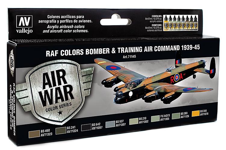 71145 RAF Bomber&Training 1939-45, 8 x 17 ml