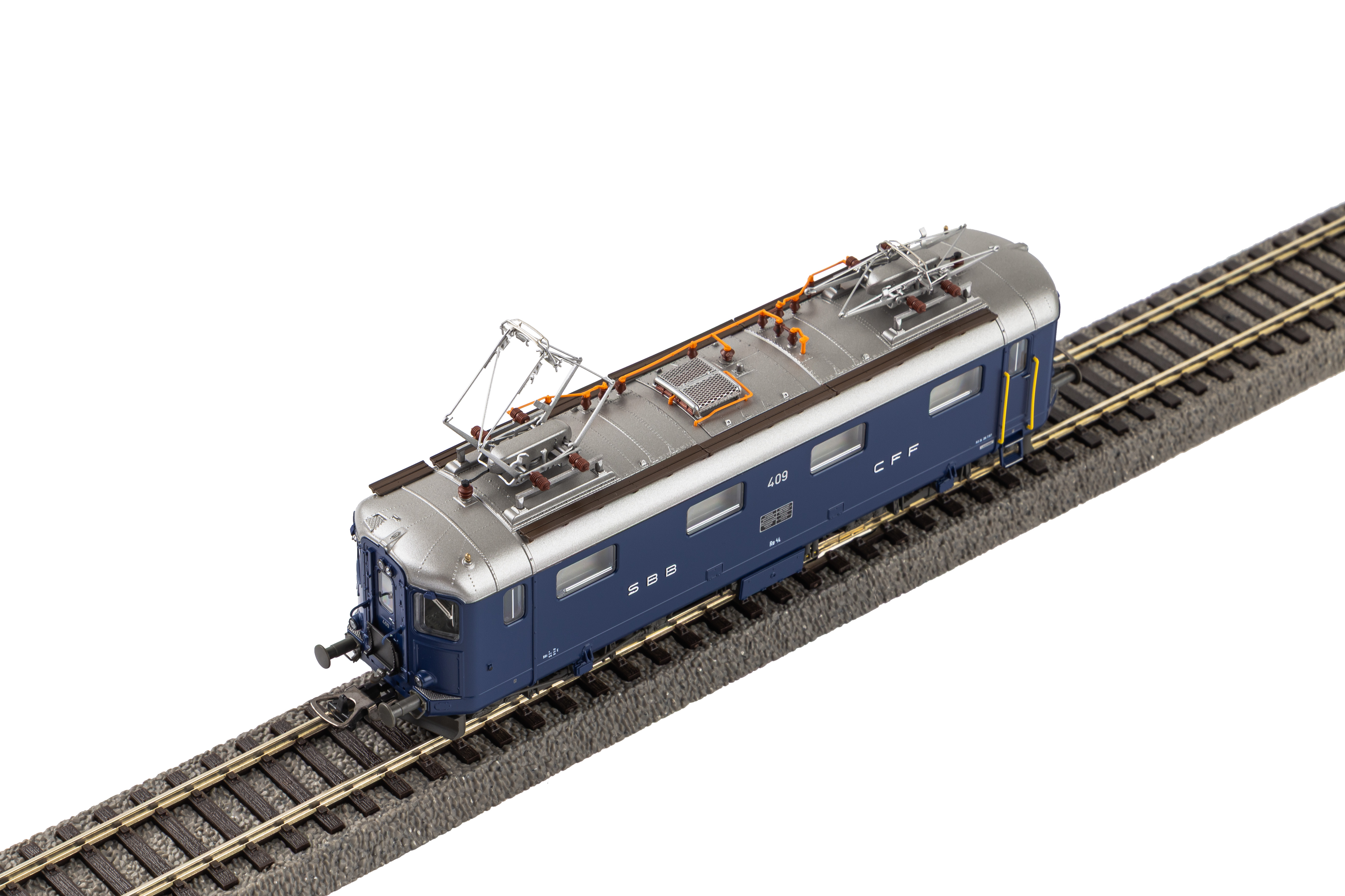 Piko 96893 SBB E-Lok Re 4/4 I 409 saphirblau Ep.3