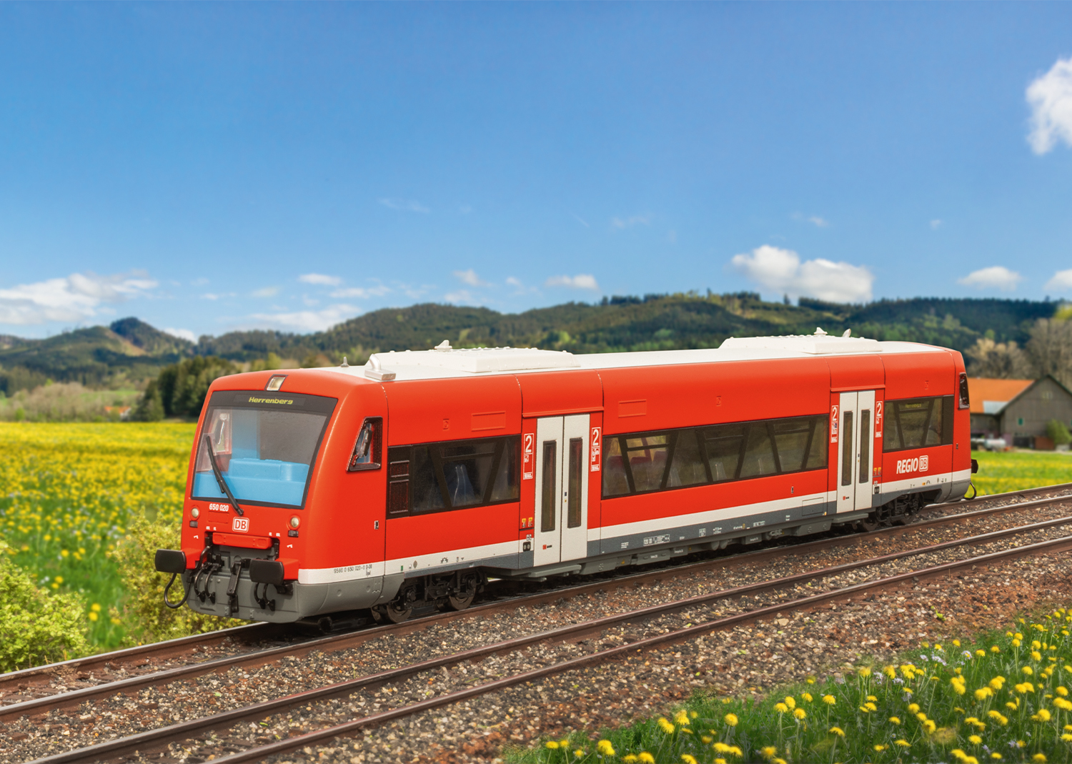 Märklin 36965 DB Dieseltriebwagen BR 650 RS1 Ep.6