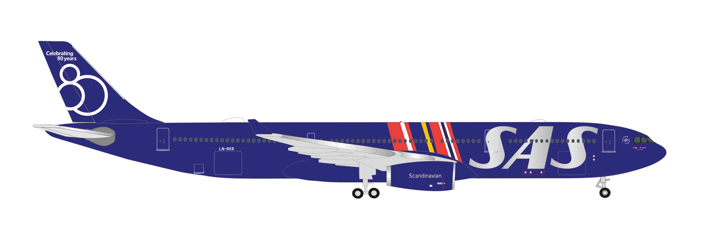 539623 Airbus A330-300 SAS Scandinavian