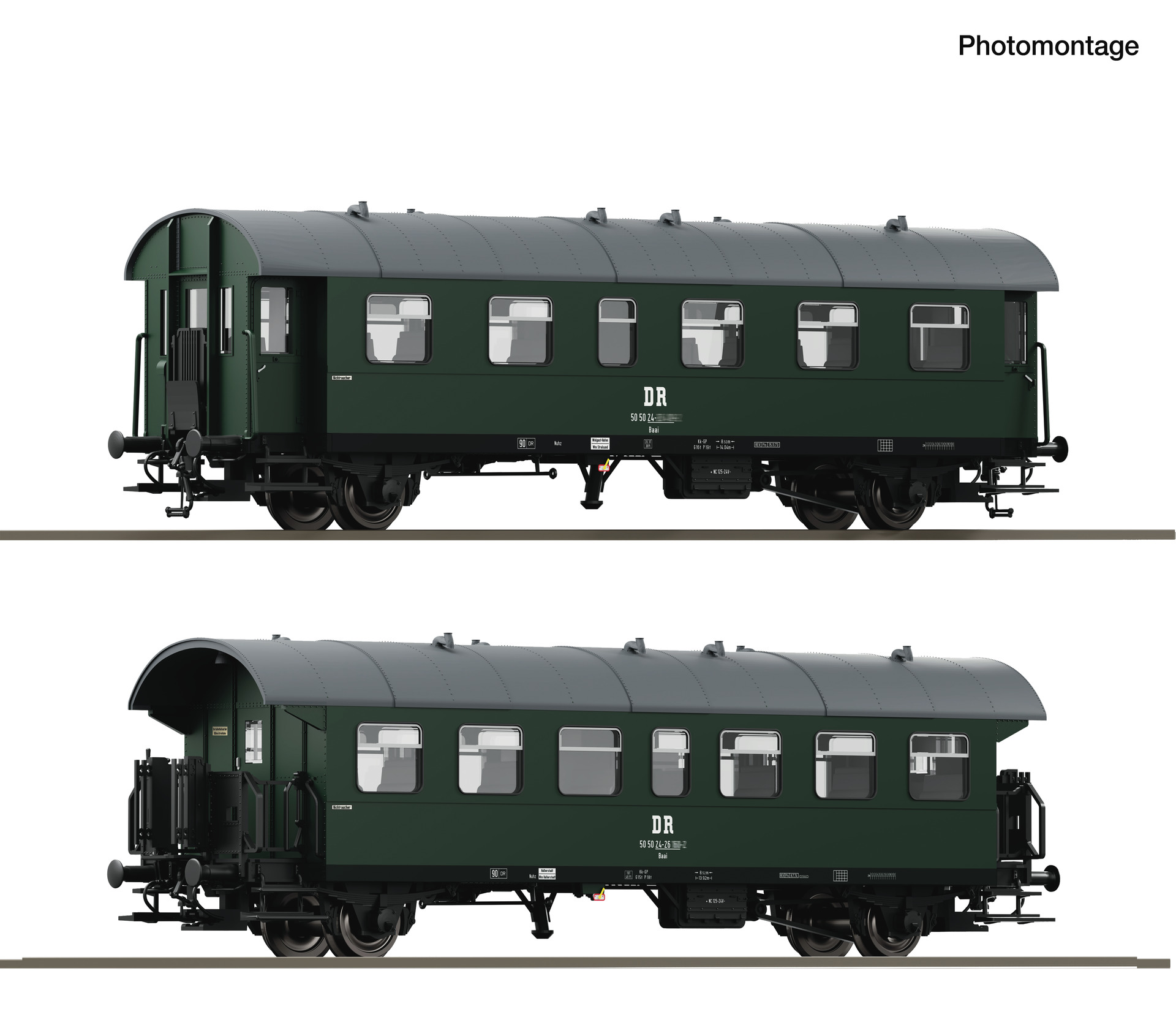 6280085 DR Reko-Wagen-Set Donnerbüchse Ep.4