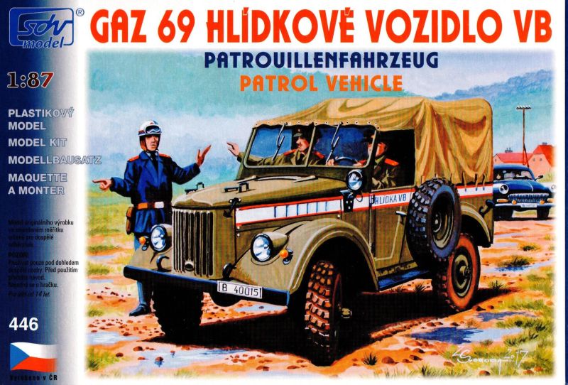 446 Gaz 69 VB, Patrouillenfahrzeug